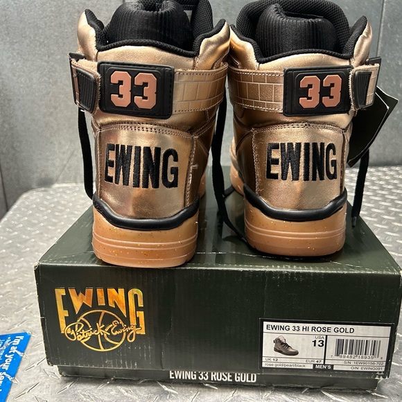 Dtlr X Ewing 33 Hi "Rose Gold" Size 13 - Picture 6 of 10